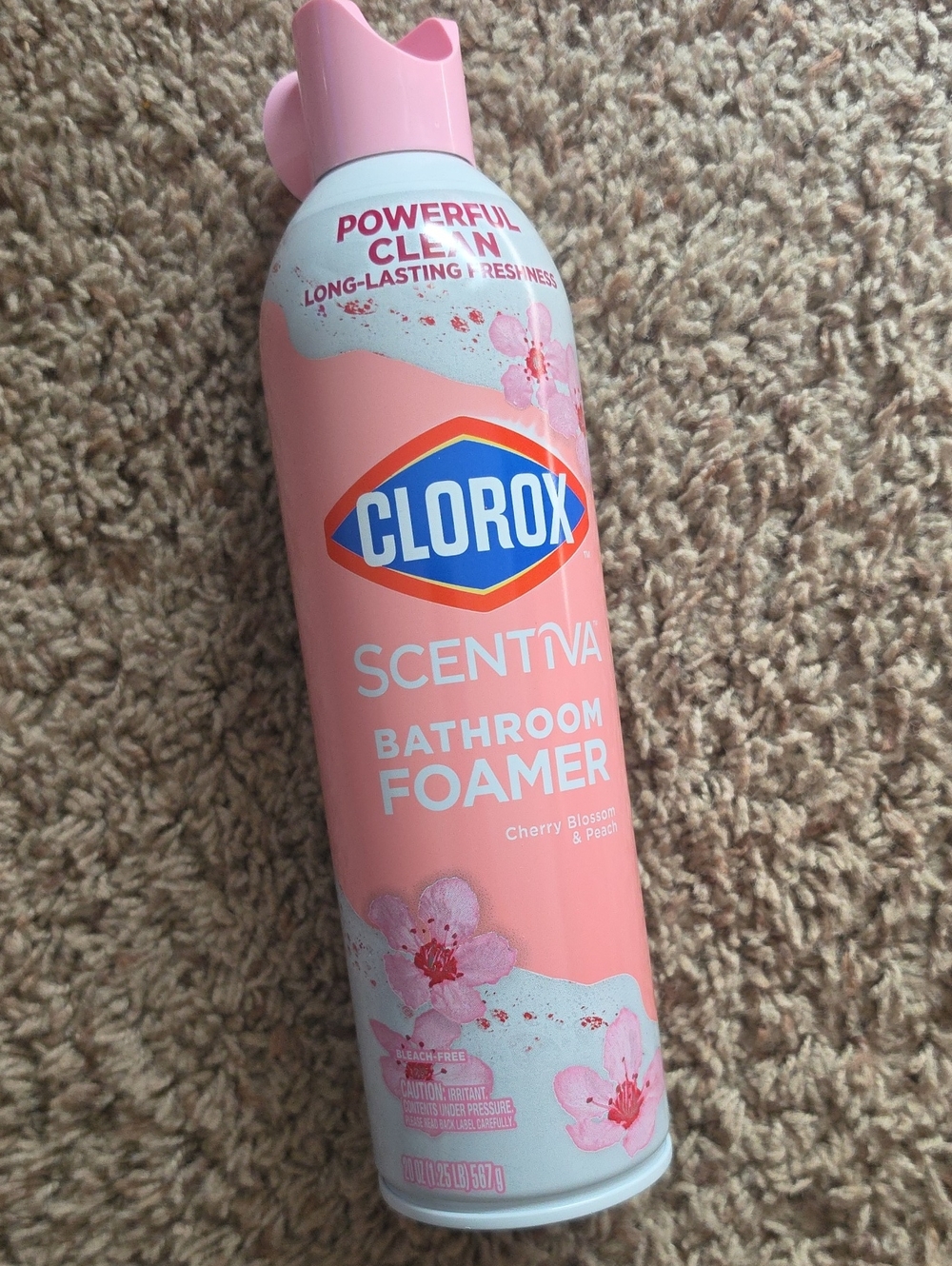 Clorox Scentiva Cherry Blossom & Peach Bathroom Foamer